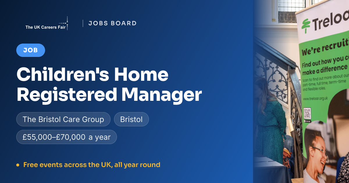 Children's Home Registered Manager — The Bristol Care Group | The UK ...